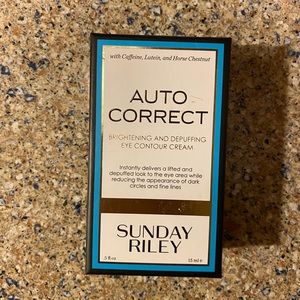 Brand New Sunday Riley AutoCorrect Eye Cream